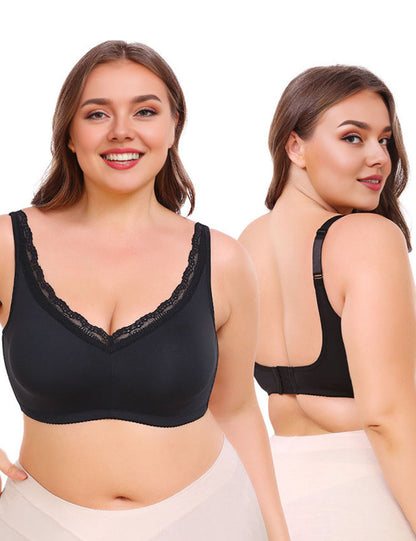 Women Plus Size Full Cup Thin Bra | PRUSES-3