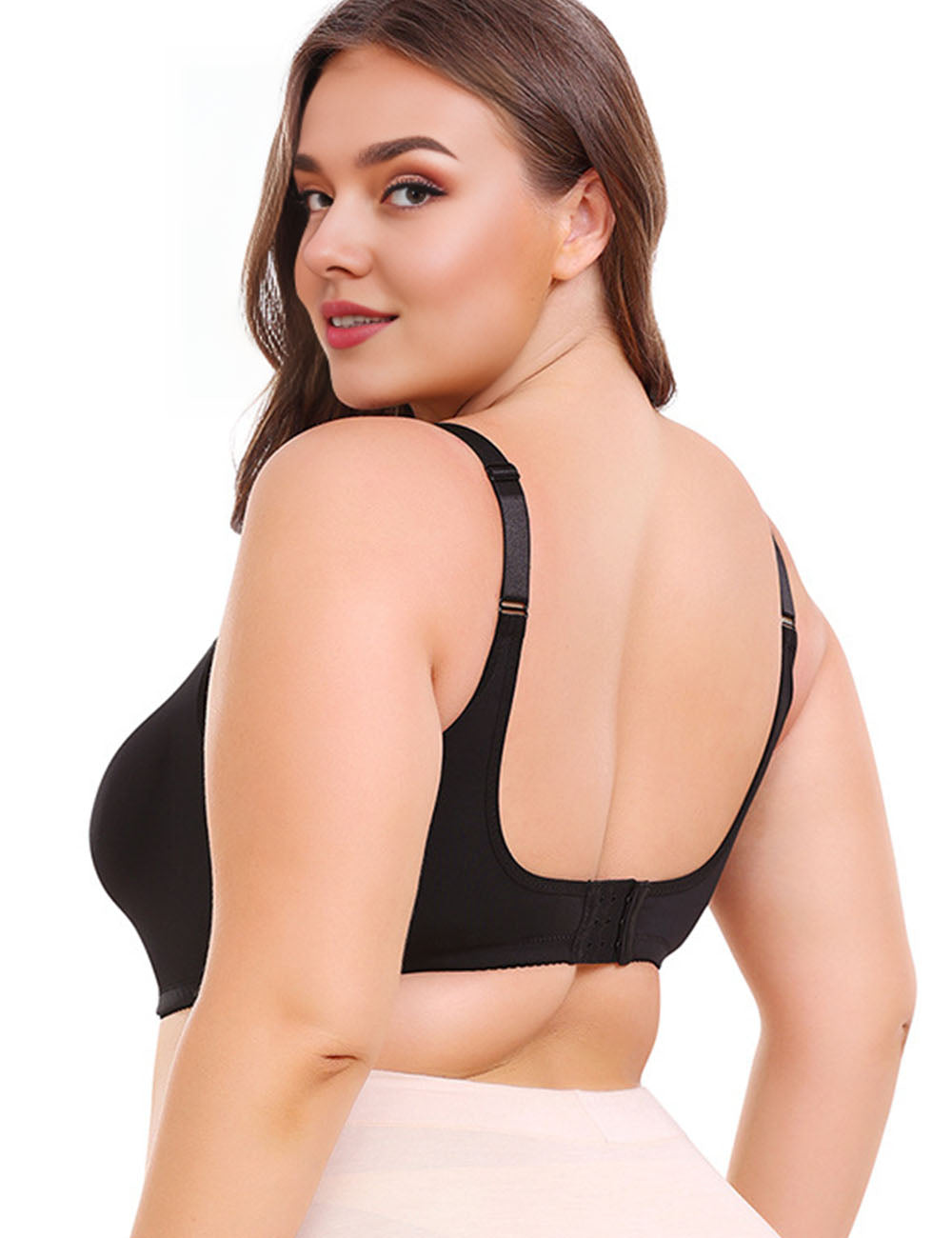 Women Plus Size Full Cup Thin Bra | PRUSES-4
