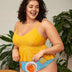 Women_Plus_Size_Gold_Print_High_Waist_Tankini_2
