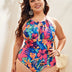 Women_Plus_Size_Halter_Neck_Tropical_Print_Swimsuit_4