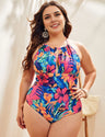Women_Plus_Size_Halter_Neck_Tropical_Print_Swimsuit_4