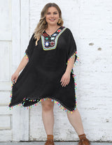 Women_Plus_Size_Hand-Crocheted_Flower_Patchwork_Tassel_Cover_Up_3