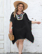 Women_Plus_Size_Hand-Crocheted_Flower_Patchwork_Tassel_Cover_Up_5