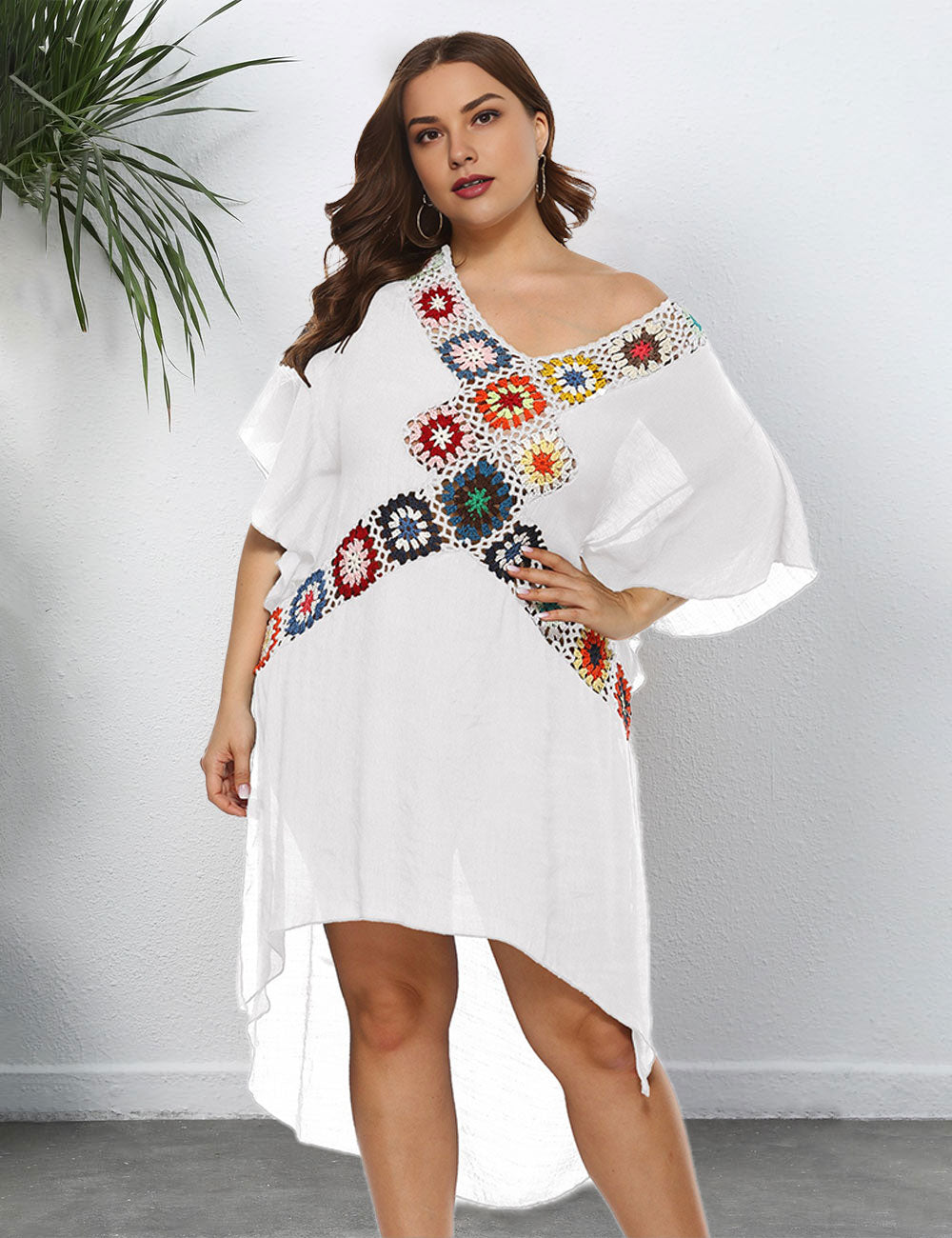 Women_Plus_Size_Hand-Crocheted_Mixed_Color_Patchwork_Cover_Up_1