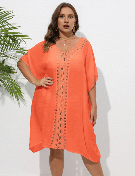 Women_Plus_Size_Hand_Crochet_Patchwork_Loose_Bikini_Cover-up_2