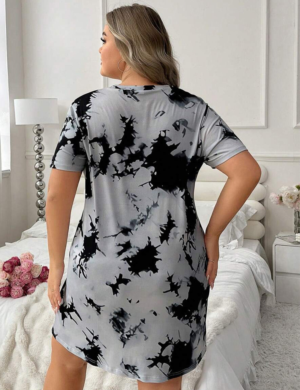 Women_Plus_Size_Heart_Pattern_Tie_Dye_Nightdress_PRUSES_11