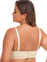 Women Plus Size High Impact Wire-Free Sports Bra | PRUSES-2