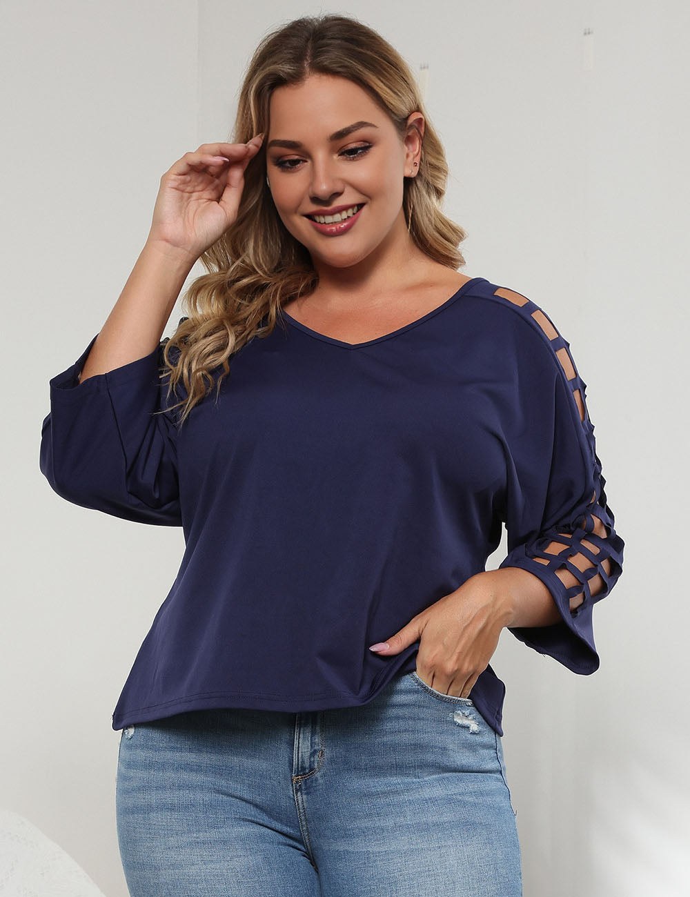 Women_Plus_Size_Hollow_Out_Mesh_Tops_Loose_PRUSES_3