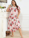 Women_Plus_Size_Lace_Patchwork_Floral_Print_Nightgown_PRUSES_2