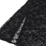 Women Plus Size Lace Underwire Adjustable Strap Babydoll-10