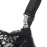 Women Plus Size Lace Underwire Adjustable Strap Babydoll-5