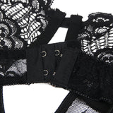 Women Plus Size Lace Underwire Adjustable Strap Babydoll-7