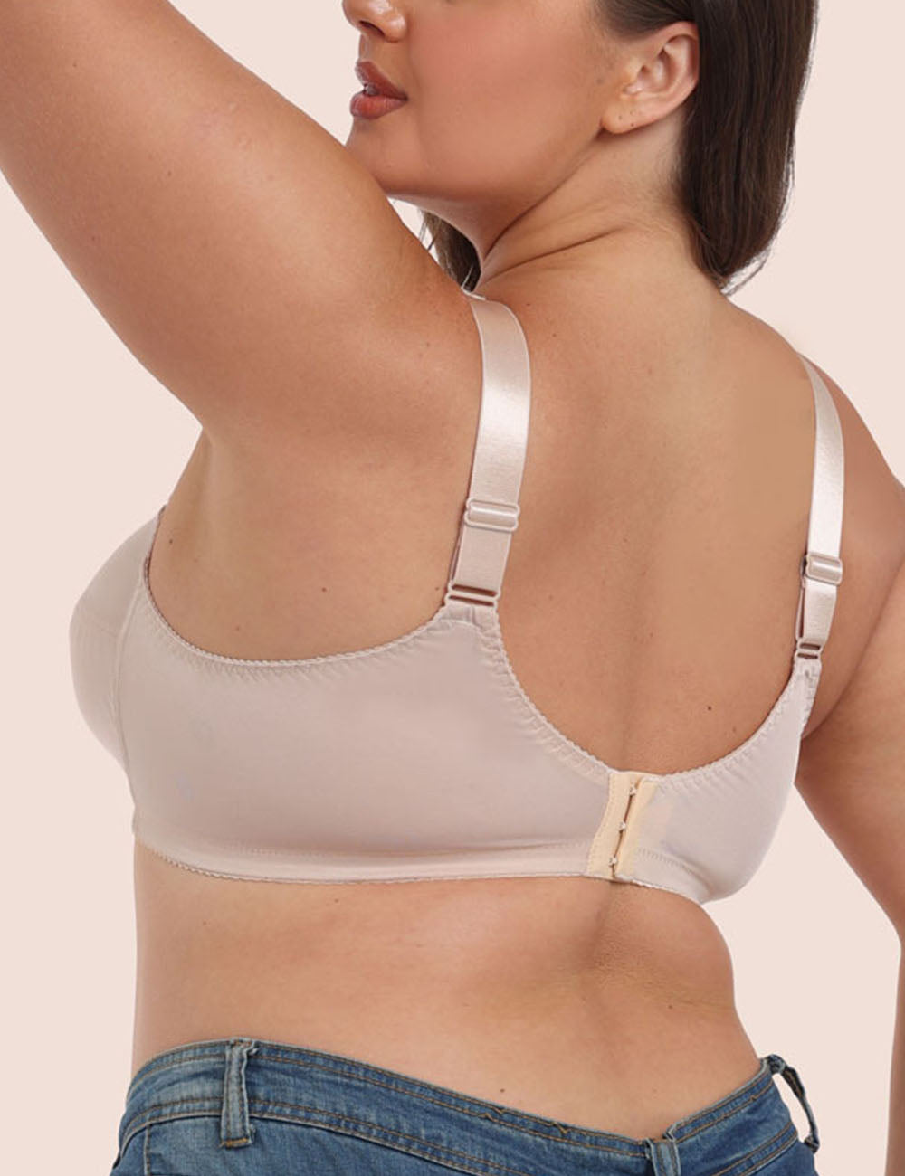 Women Plus Size Lace Wide Strap Bra | PRUSES