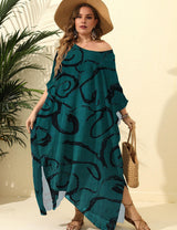 Women_Plus_Size_Loose_Double_Slit_Cover_Up_Beach_Vacation_6