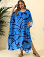 Women_Plus_Size_Loose_Double_Slit_Cover_Up_Beach_Vacation_9