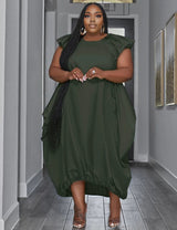 Women_Plus_Size_Loose_Pockets_Elegant_Maxi_Dress_2