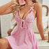 Women Plus Size Mesh Embroidery Babydoll-4-2