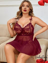 Women_Plus_Size_Mesh_perspective_Babydoll_PRUSES_3