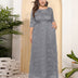 Women Plus Size New Hollow Lace Pocket Dress-2