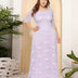 Women Plus Size New Hollow Lace Pocket Dress-3