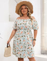 Women_Plus_Size_Off_Shoulder_Floral_Print_Waist-Cinching_Dress_PRUSES_5
