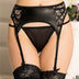 Women Plus Size PU Leather Sexy Underwear Garter Belts