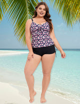 Women_Plus_Size_Printed_Boxer_Shorts_Tankini_8