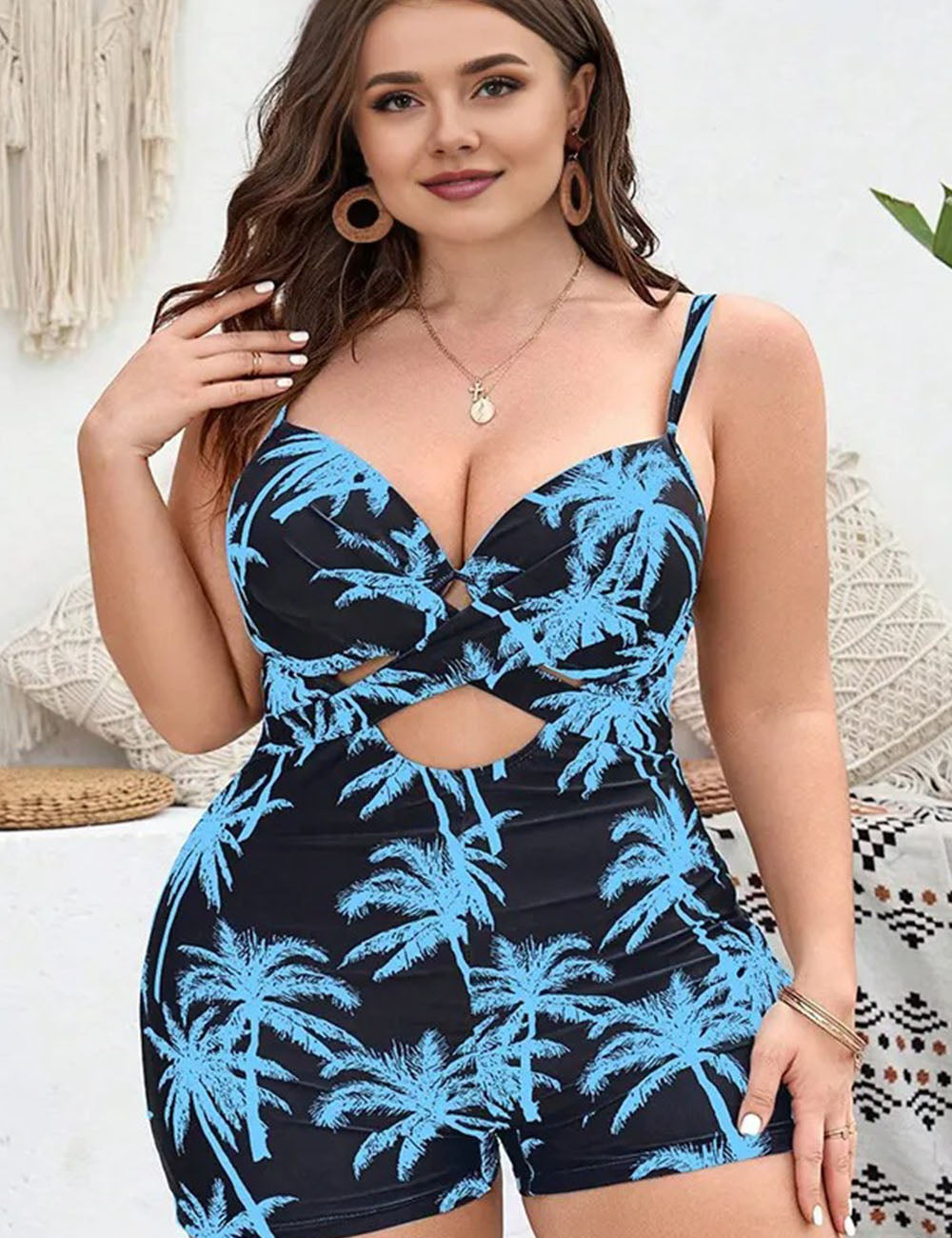 Women_Plus_Size_Printed_Cutout_Boyshort_One_Piece_Swimsuit_4