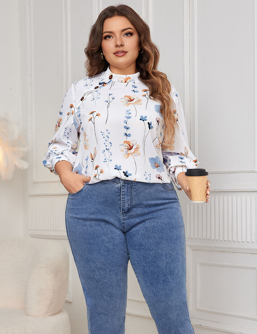 Women_Plus_Size_Printed_Turtleneck_Long_Sleeve_Blouse_PRUSES_7