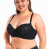 Women Plus Size Push-Up Underwire Adjustable Lace Bra | PRUSES