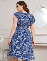 Women_Plus_Size_Ruffled_Sleeves_Tiny_Floral_Print_Midi_Dress_PRUSES_3