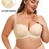 Women Plus Size Seamless Gathered Underwire Bra | PRUSES-2