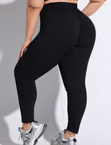 Women_Plus_Size_Seamless_Scrunch_Legging_Yoga_Pants_PRUSES_9