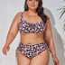 Women Plus Size Sexy Bikini Bra Thickened No Steel Rim Two-Piece Swimsuit-9