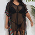 Women_Plus_Size_Striped_Contrast_Stitching_Beach_Cover_Up_11