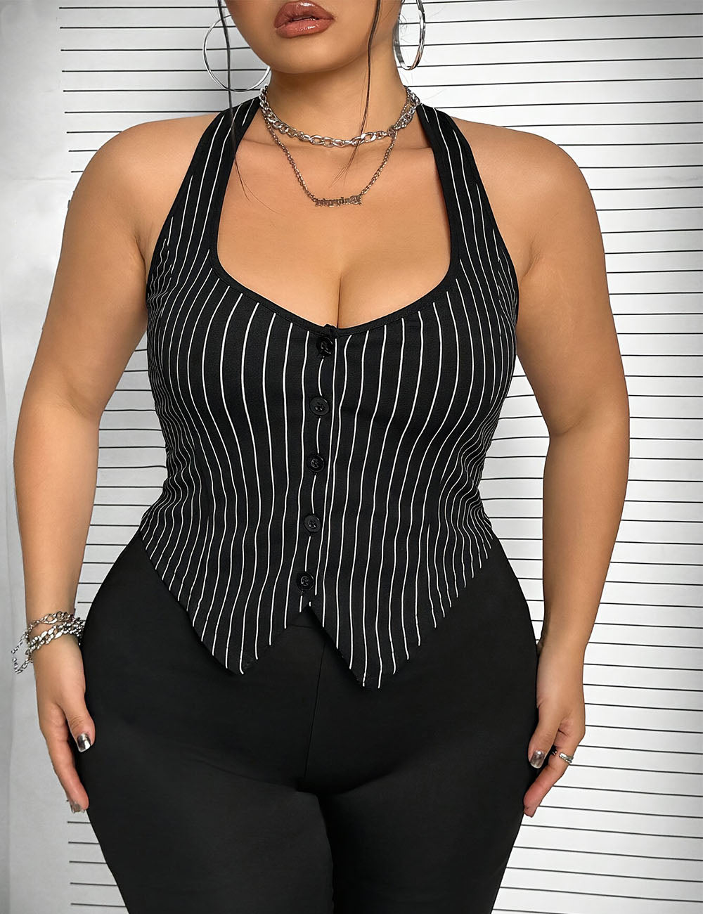 Women_Plus_Size_Striped_Hang_Neck_Tank_Top_PRUSES_7