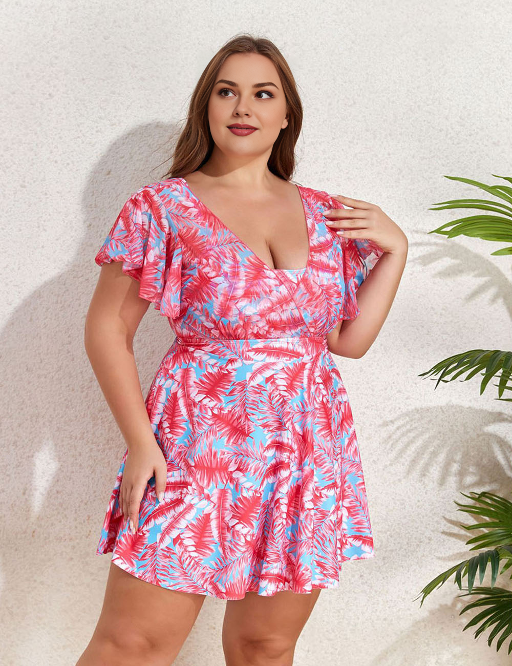 Women_Plus_Size_Swimsuit_Dress_Two_Piece_Suit_5