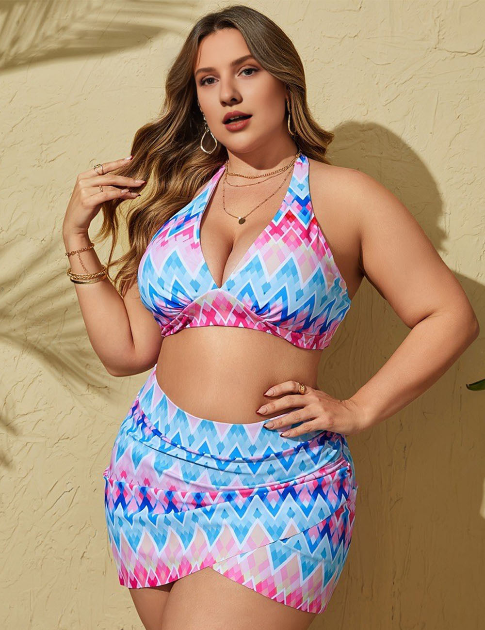 Women_Plus_Size_Tie_Dye_Print_Two_Piece_Swimsuit_4