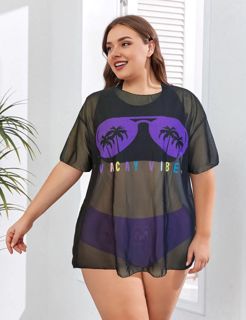 Women_Plus_Size_Tropical_Print_Bikini_Set_With_Cover_Up_9