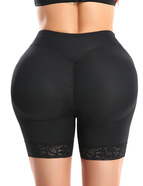 Women Plus Size Tummy Control Padded Shorts Butt Lifters Shapewear