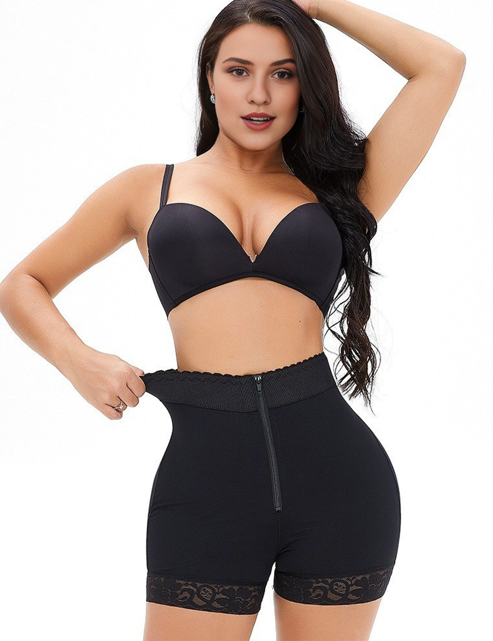 Women Plus Size Tummy Control Shapewear Shorts