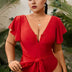 Women_Plus_Size_V_Neck_Ruffle_Swimsuit_6