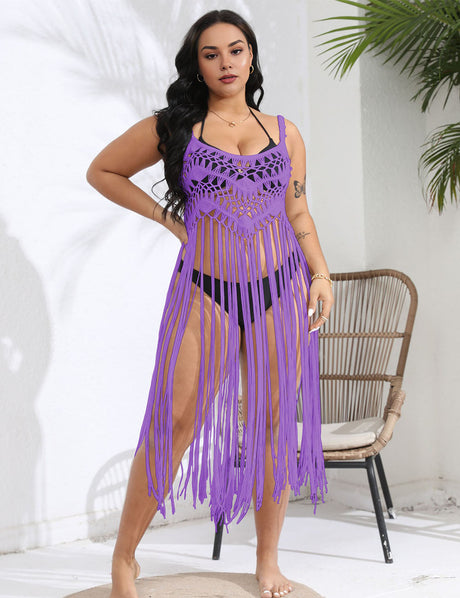 Women_Plus_Size_Vacation_Fringe_Splicing_Cover_Up_Dress_10