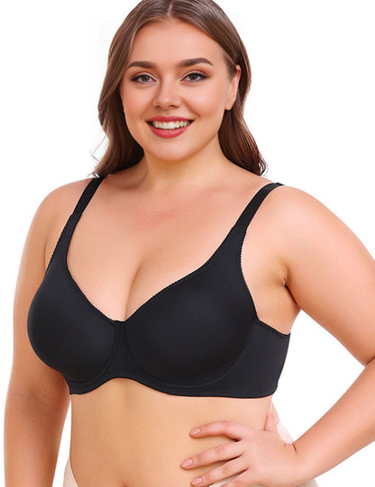 Women Plus Size Wire-Free Sports Bra | PRUSES-3