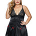 Women Plus Size fat woman lace suspender skirt sexy pajamas-4