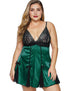Women Plus Size fat woman lace suspender skirt sexy pajamas