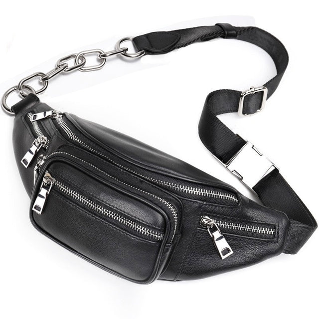 Women_s_Black_Fanny_Pack_Fashion_Belt_Bag