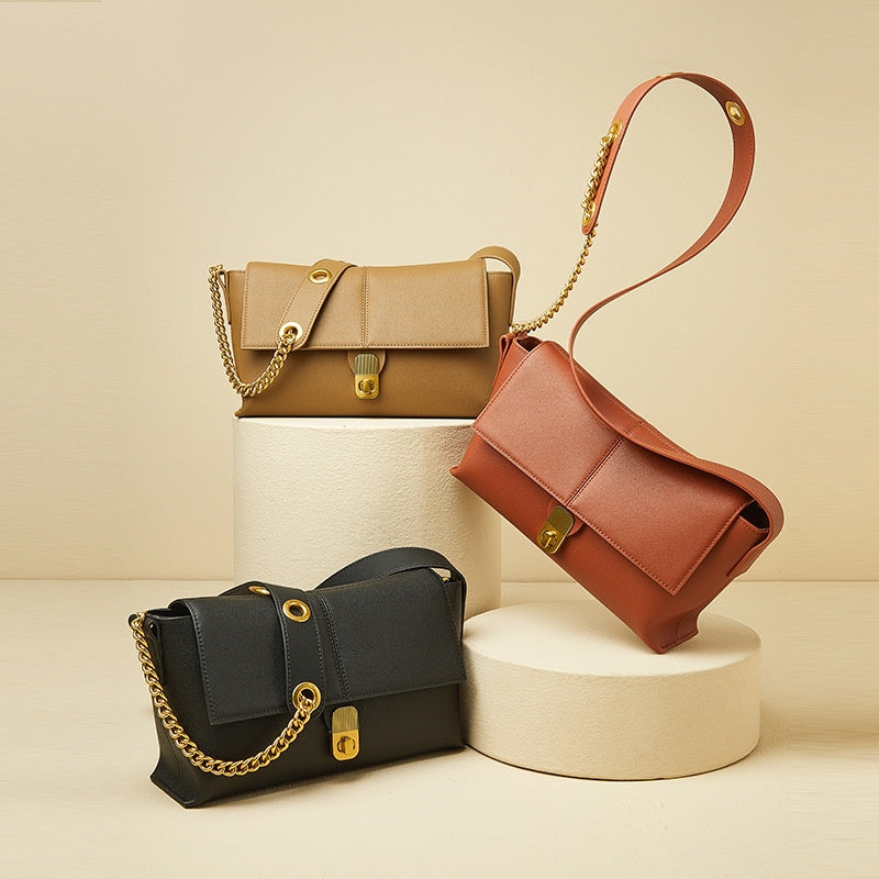 Women_s_Black_Leather_Classic_Flap_Crossbody_Shoulder-4