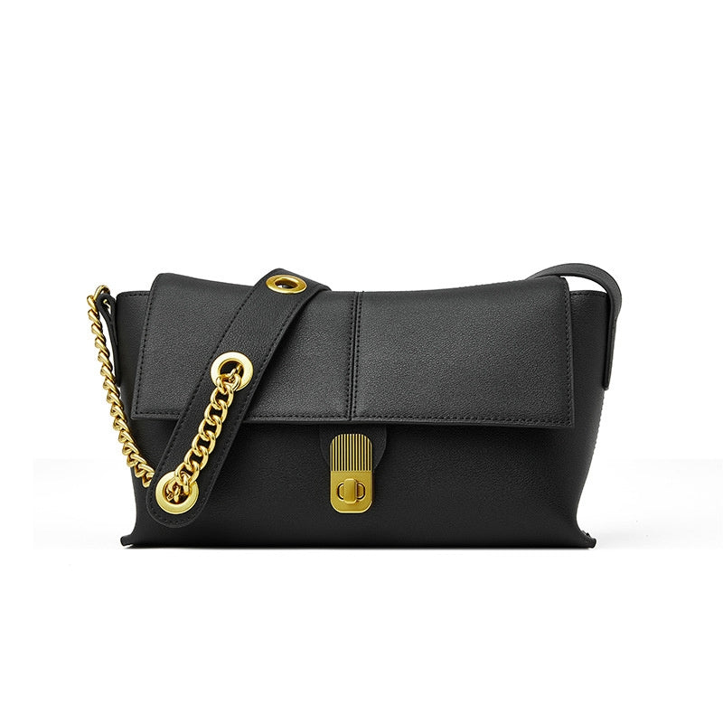 Women_s_Black_Leather_Classic_Flap_Crossbody_Shoulder