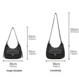 Women's Genuine Leather Shoulder Bag with Pocket | PRUSES